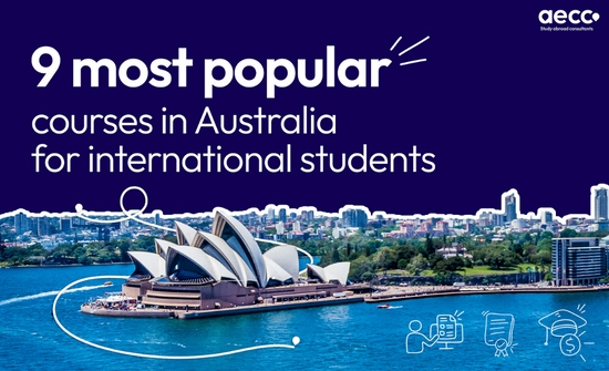 9 most popular courses in Australia for International Students