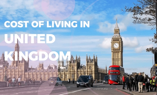 Cost of living in the UK for international students