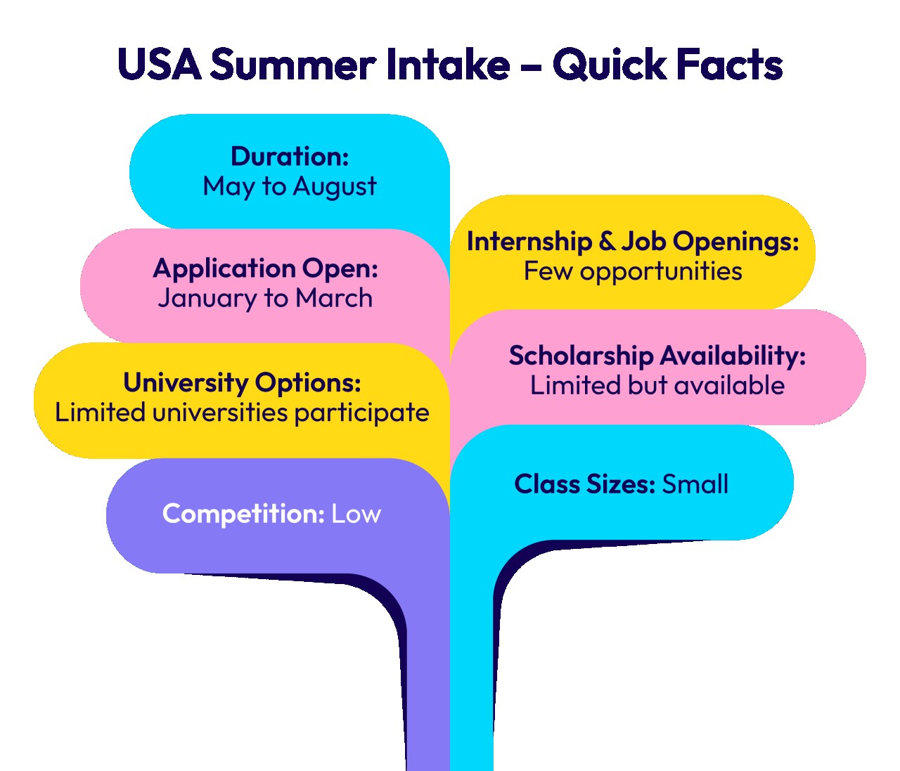 USA Summer Intake – Quick Facts